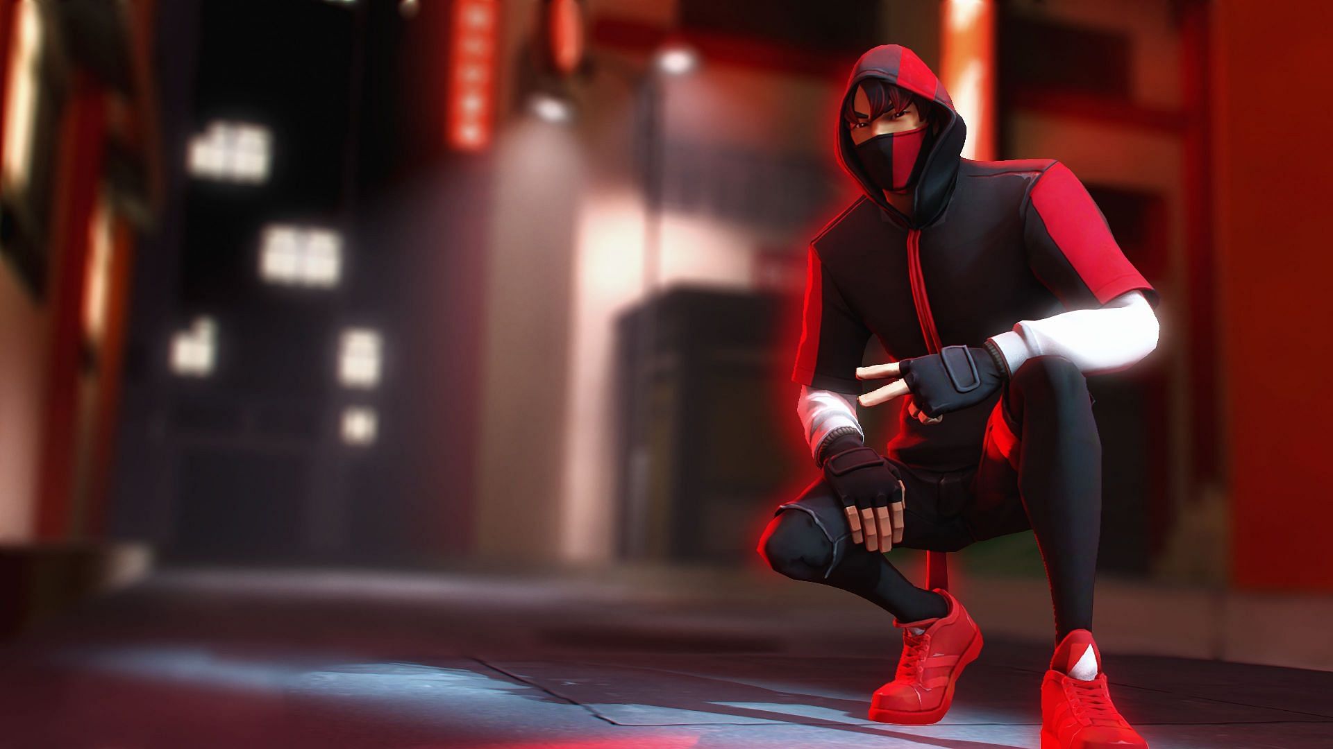 Ikonik was one of Fortnite cosmetics that required a purchase of a new device (Image via Epic Games)