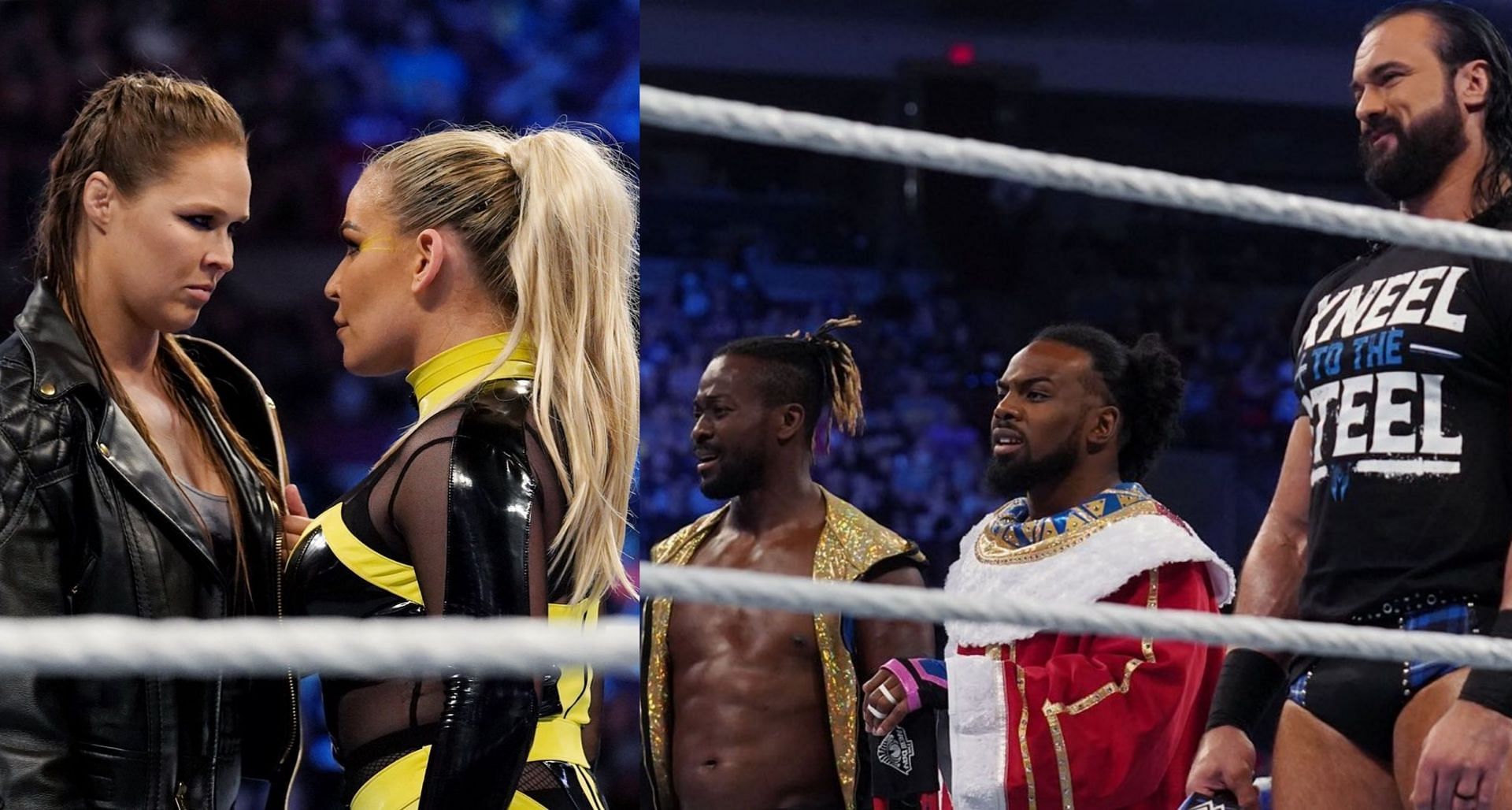 WWE SmackDown के एपिसोड में कुछ टॉप सुपरस्टार्स दिखाई दिए 