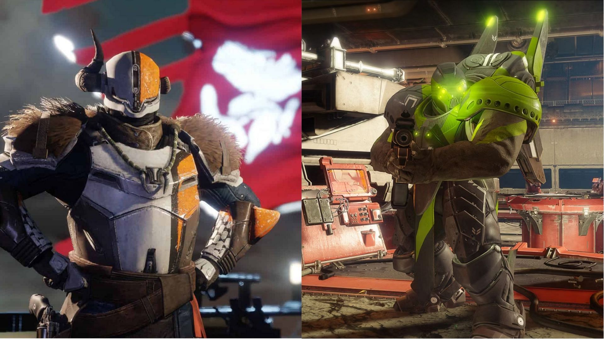 Crucible vendor, Shaxx, and The Arms Dealer final boss (Image via Bungie)