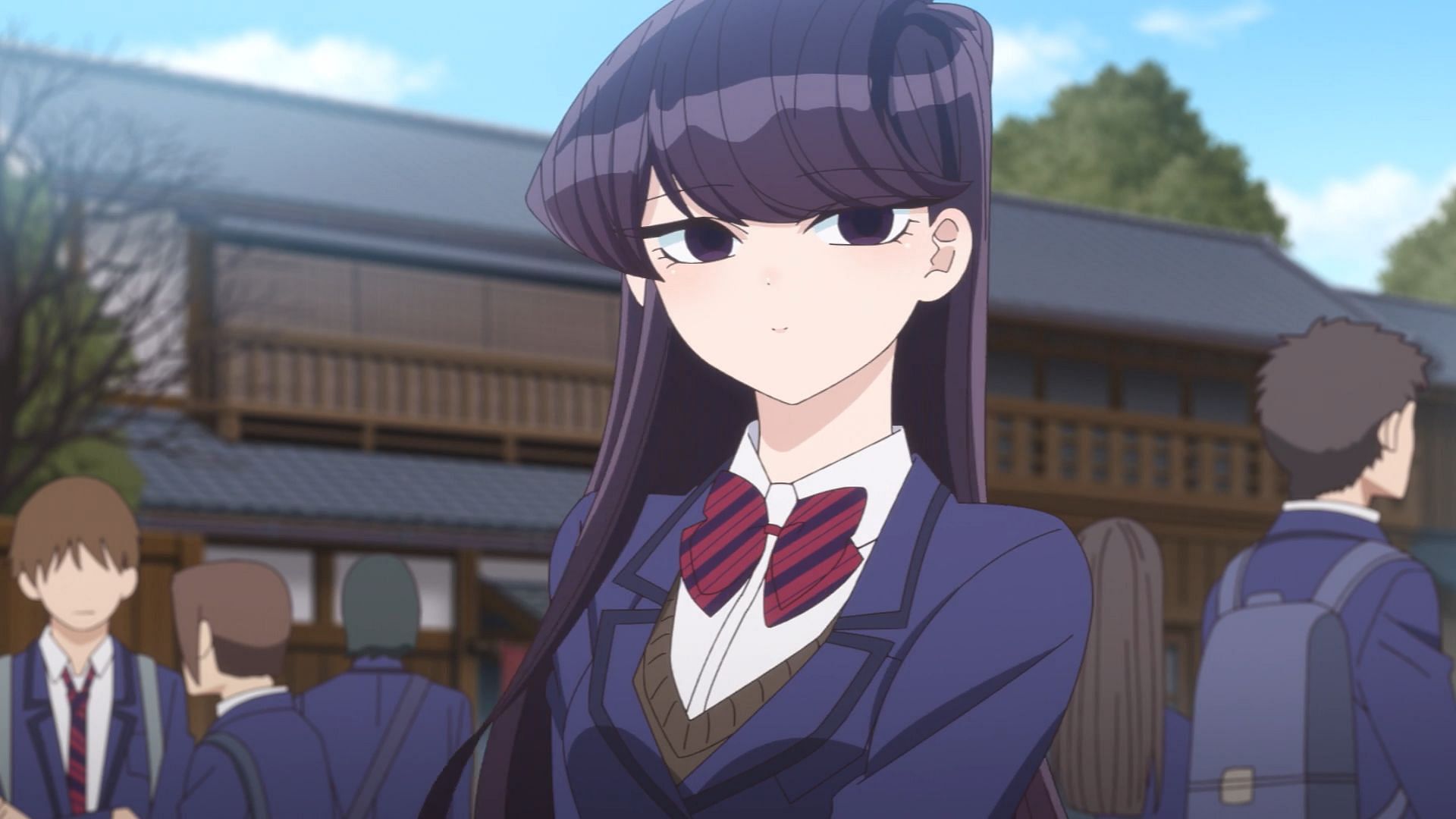 Komi and her classmates prepare to leave to Osaka (Image via Komi Can&rsquo;t Communicate, Shogakunan, OLM)