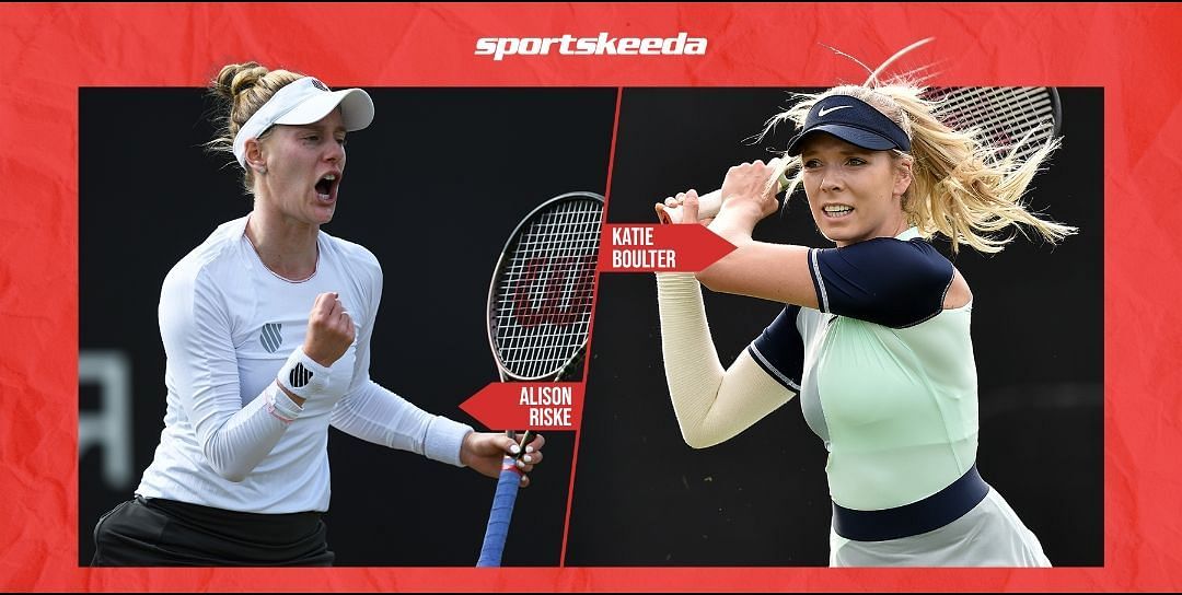 Alison Riske will take on Katie Boulter in the first round of the Birmingham Open