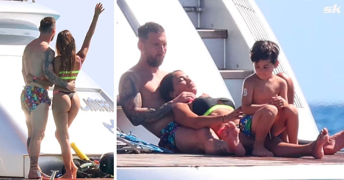 Cristiano Ronaldo and Lionel Messi holiday together in Ibiza