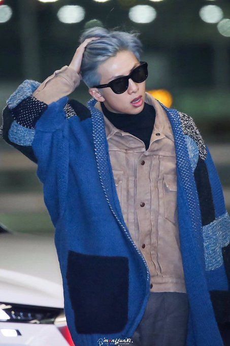 BTS RM's Recent Airport Outfit Is Casual Yet Fashionable