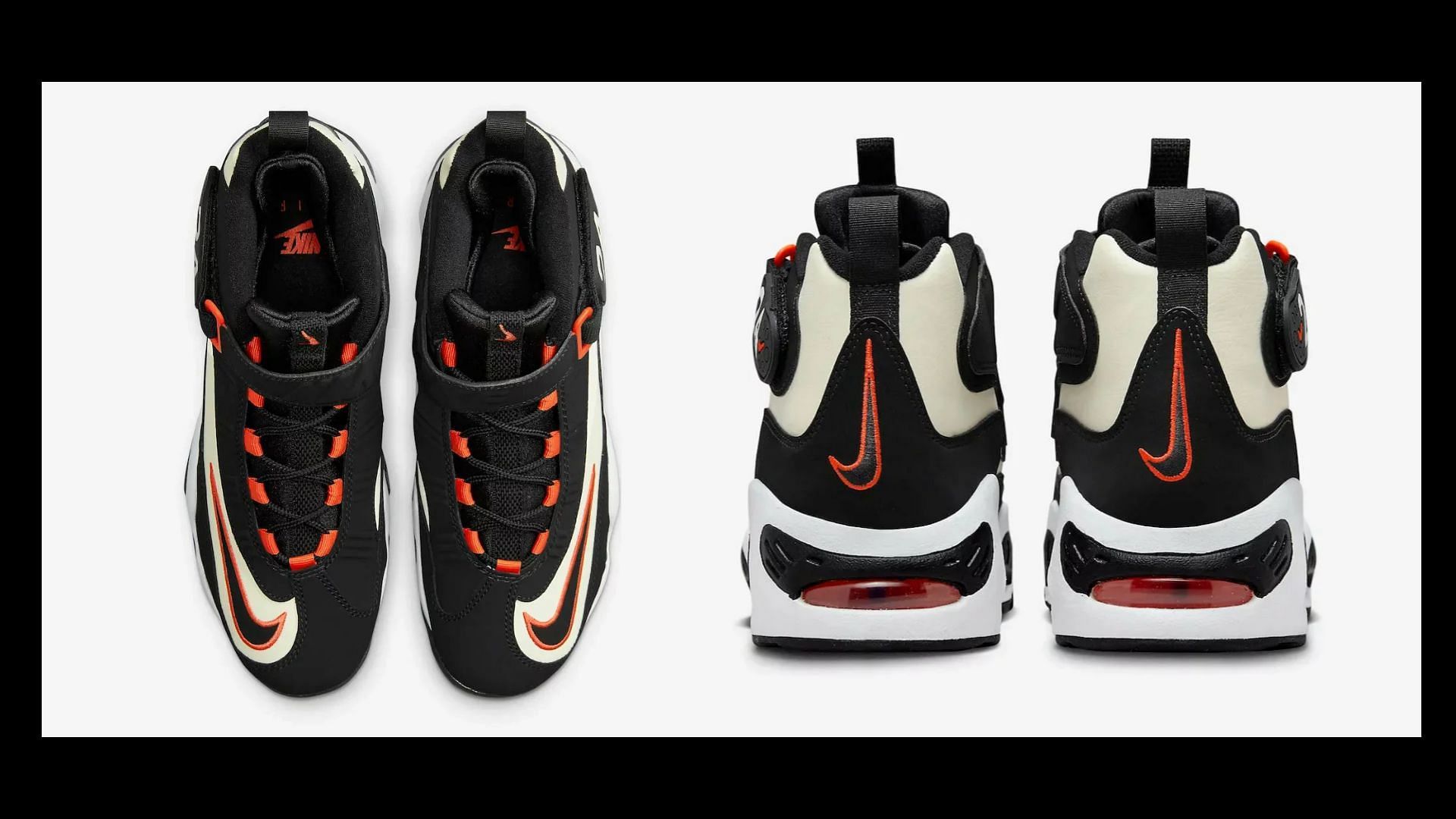 Upcoming Nike Air Griffey Max 1 San Francisco Giants-inspired sneakers (Image via @justfreshkicks / Twitter)