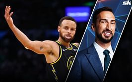 "We gotta add a little Salt Bae type of seasoning on it!" - Nick Wright questions the media narrative and hype around Steph Curry's performances, discusses Magic Johnson's quote about Curry being MVP even if he loses the Finals