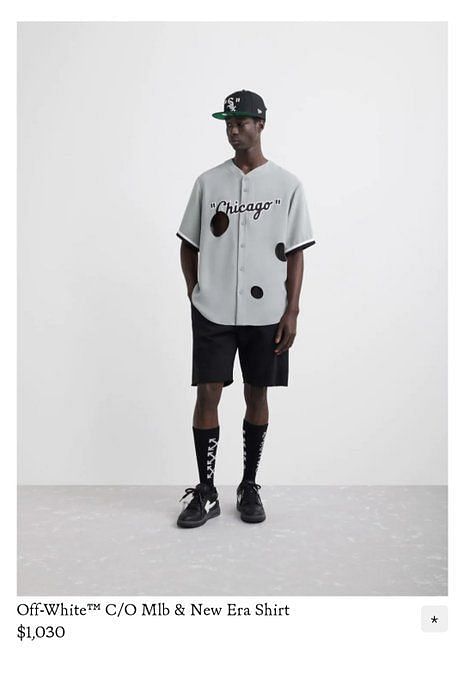 Off-White c/o Virgil Abloh Los Angeles Dodgers T-shirt X Mlb in