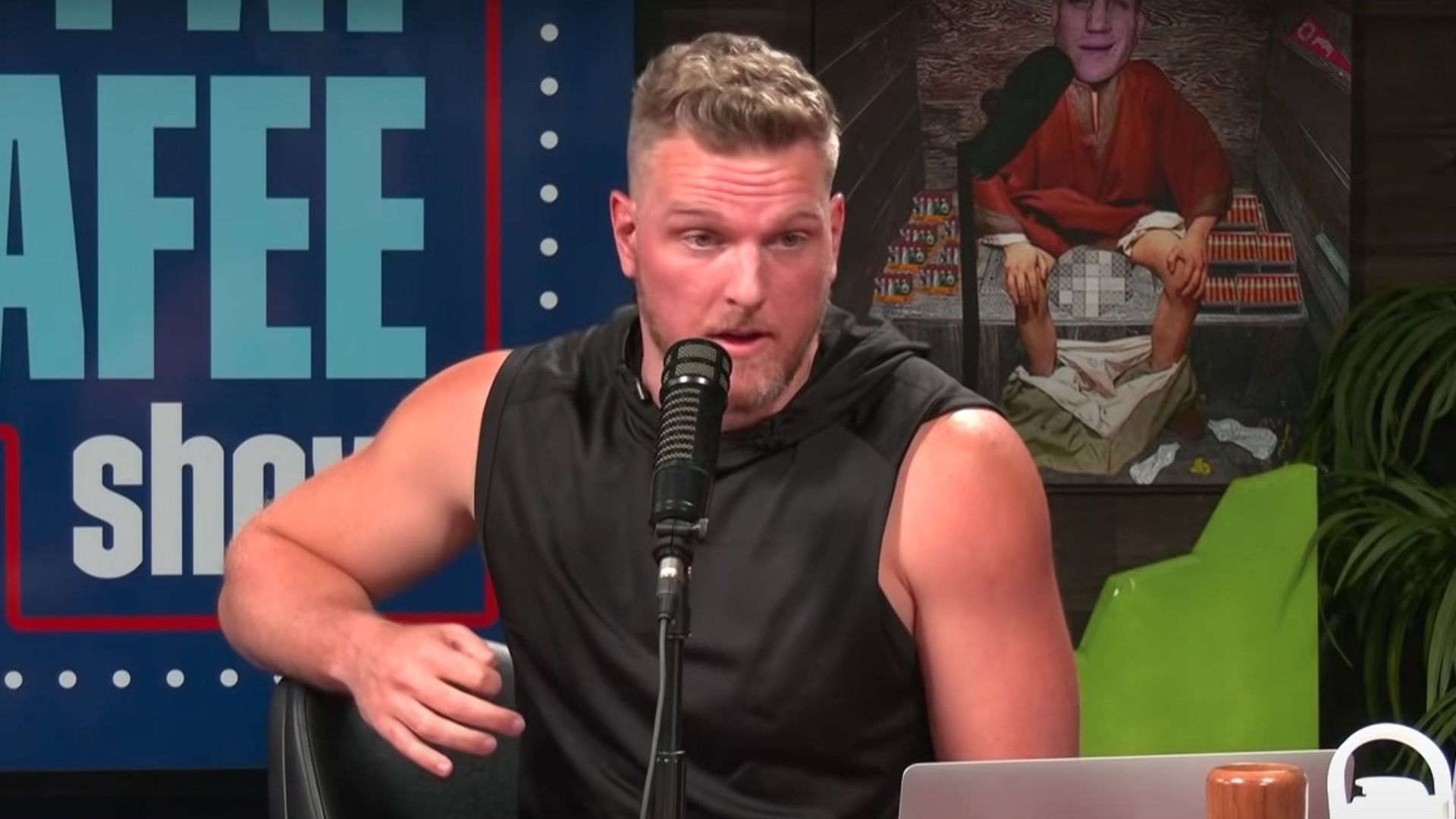 Pat McAfee did not feature on commentary at Hell in a Cell
