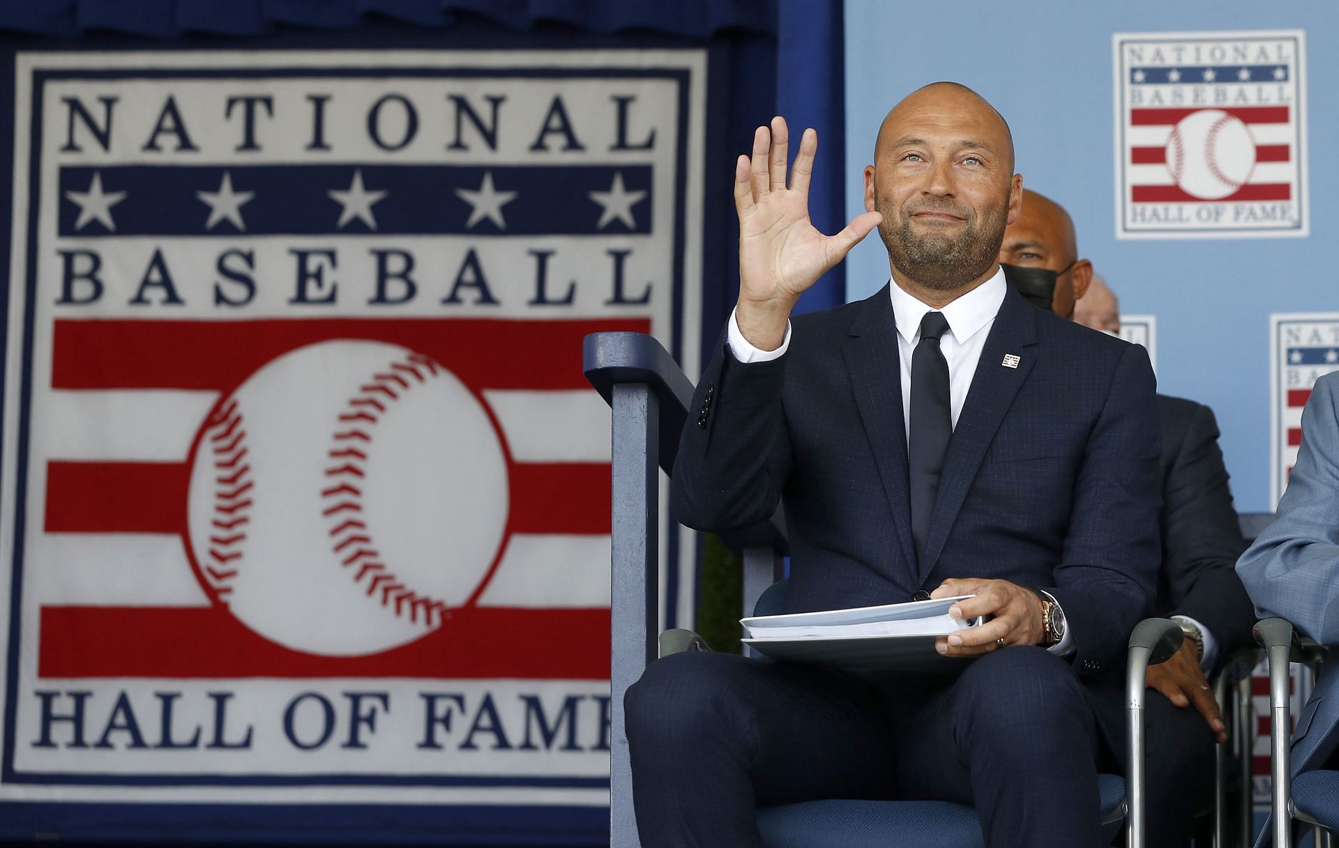 You don't scare me. I have three daughters - Derek Jeter dons a