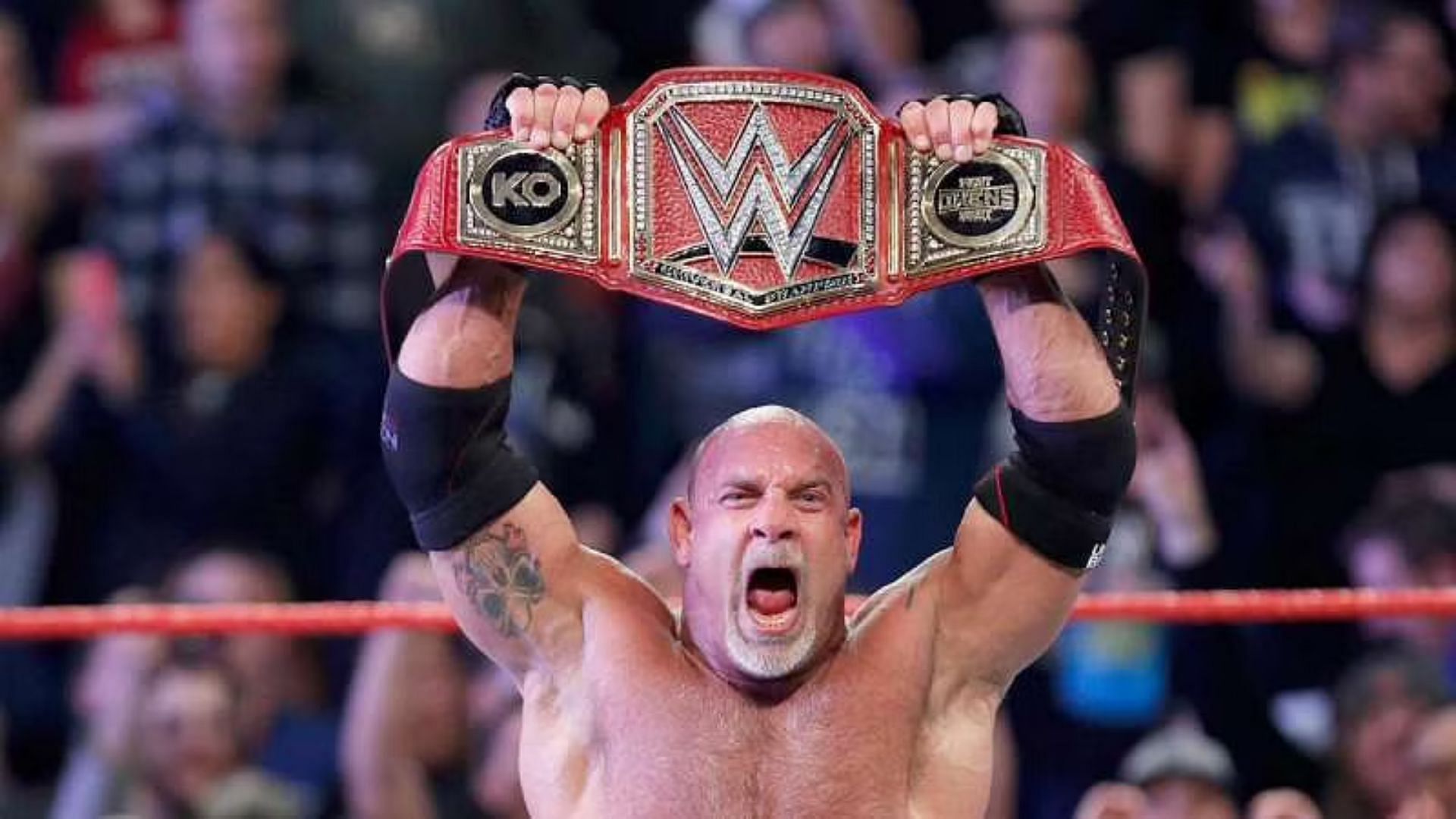 Американский реслинг на русском языке. Goldberg WWE Champion. Звезда реслинга Голдберг. Билл реслинг.