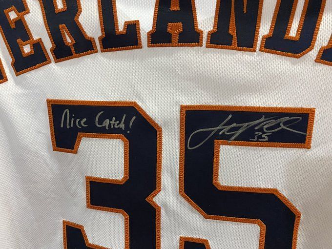 astros signed jersey