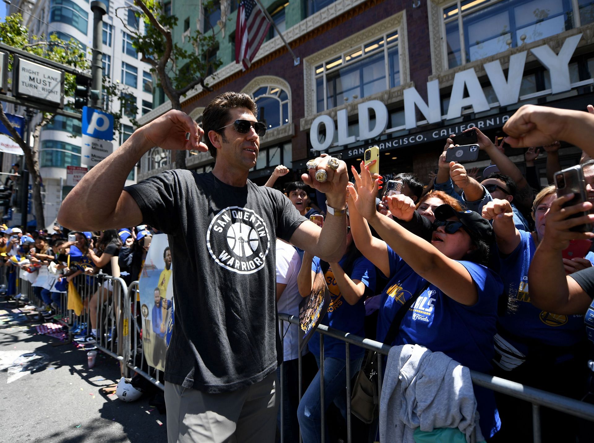 Warriors general manager Bob Myers.