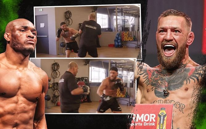 "Marty Fake Newsman Is Shaking In His Trousers" - Fans left mesmerized as Conor McGregor hits the mitts in new training clip