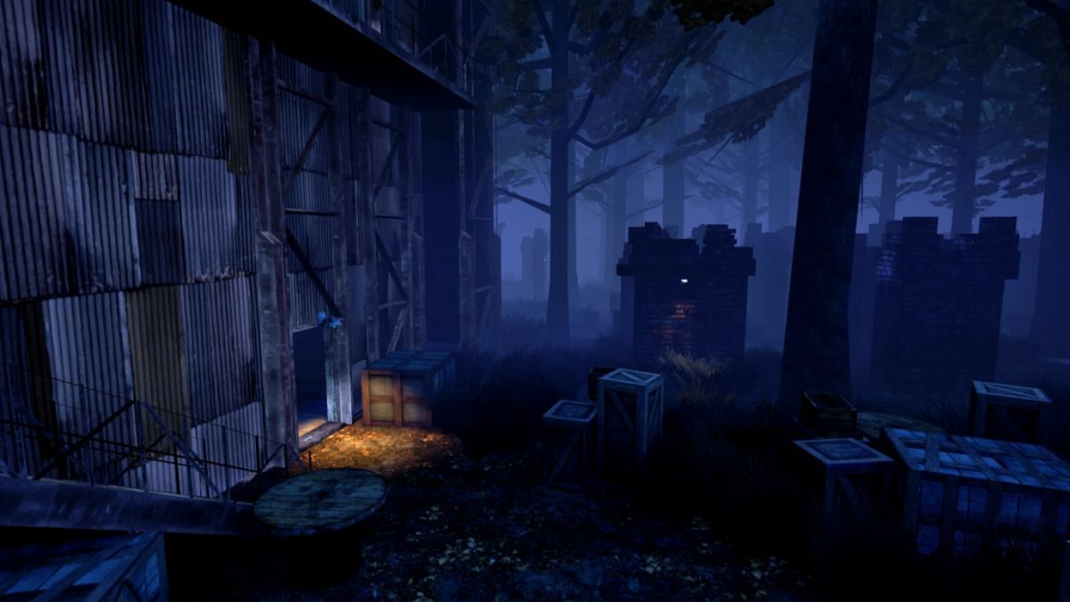 Multiplayer maps in Dead by Daylight will feature several survivors and one killer (Image via Behaviour Interactive)