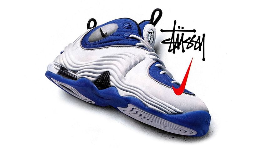 Nike Penny Hardaway 9 Blue White Basketball Shoes