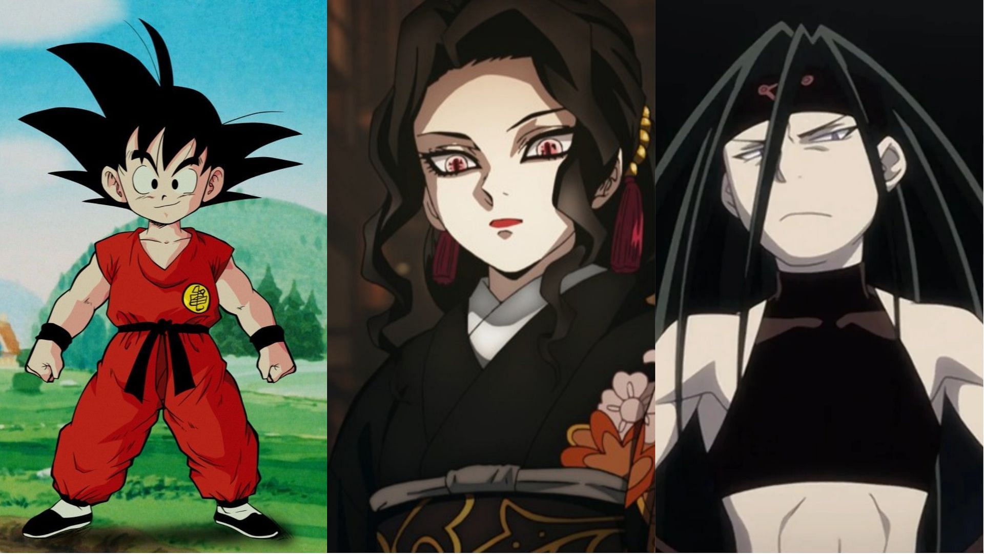 Preview of a few characters in anime who can shape-shift (Image via Sportskeeda)