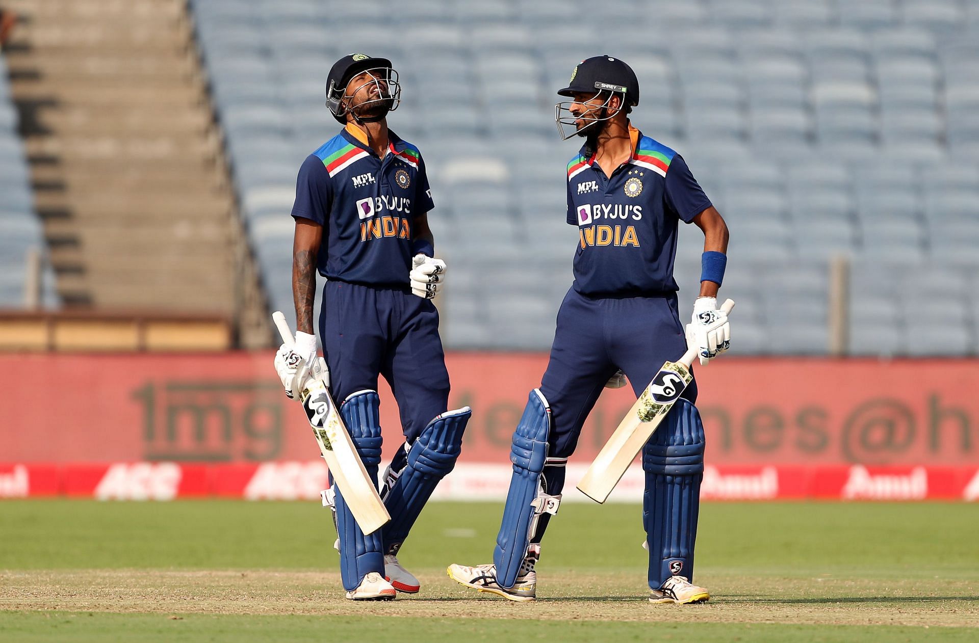 Hardik Pandya and Krunal Pandya. Pic: Getty Images