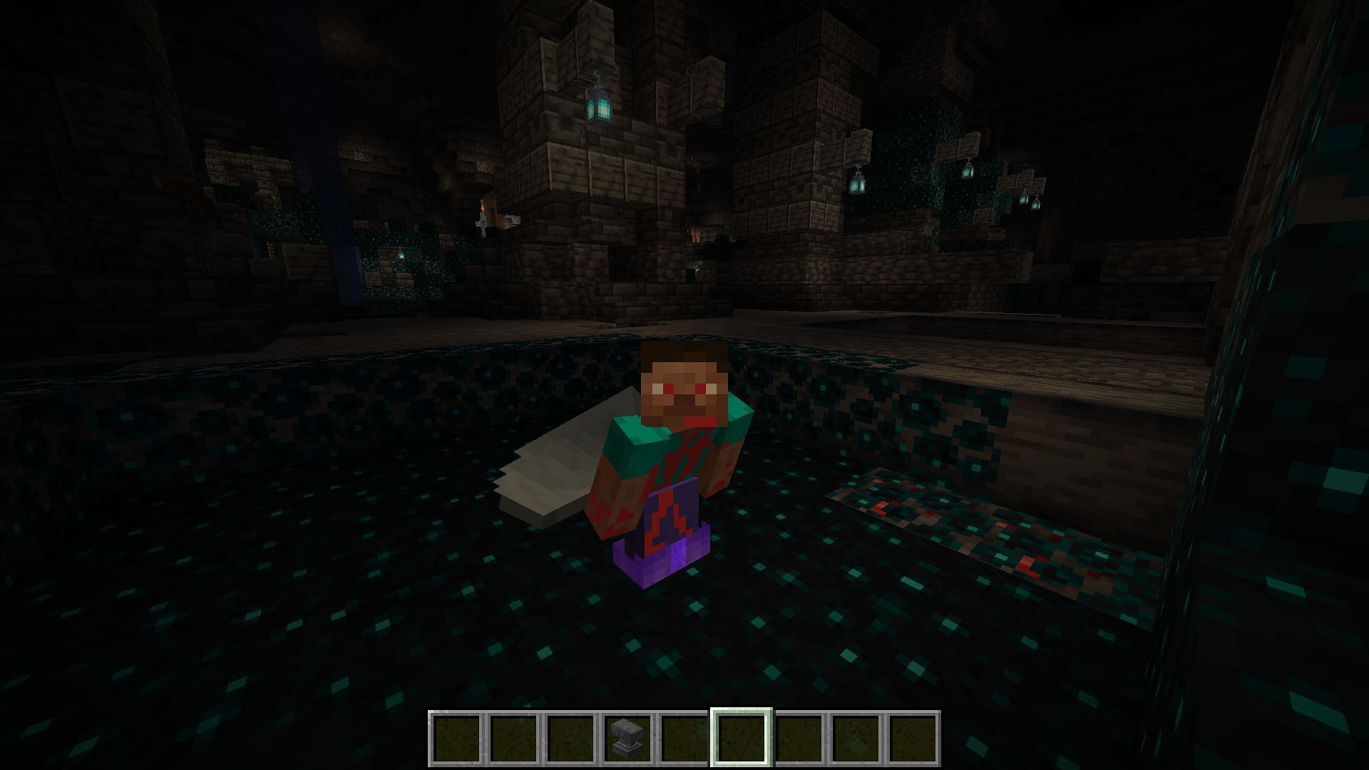 Players can travel through the Deep Dark Biome a lot quicker (Image via Minecraft 1.19)
