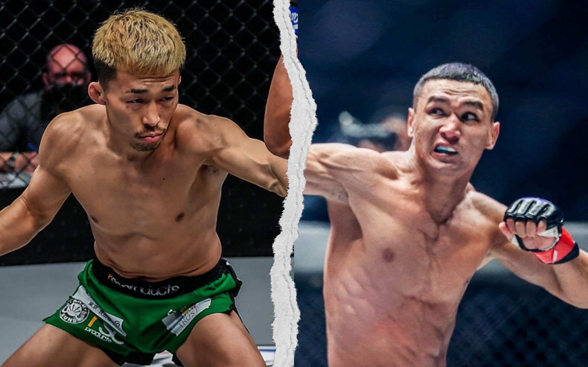 Kairat Akhmetov (R) is gearing up for a war against Tatsumitsu Wada (L) at ONE 158. | [Photos: ONE Championship]