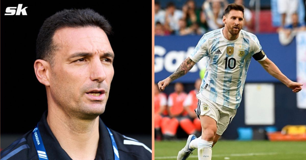 Number 10 jersey waiting for Messi, says Scaloni