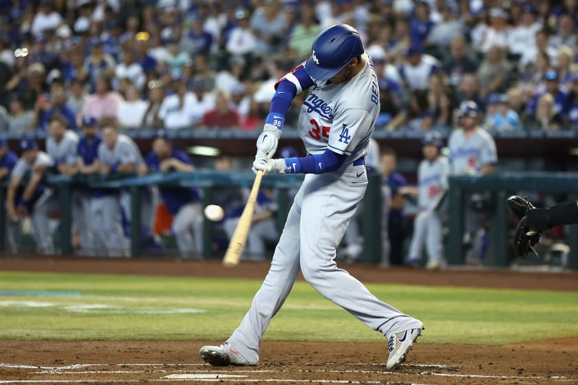 Watch Los Angeles Dodgers outfielder Cody Bellinger blasts a home run against the Chicago White Sox