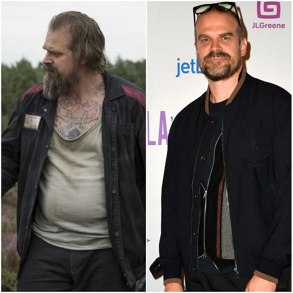 How did David Harbour go from fat to jacked? (Images via Marvel Studios/Getty)
