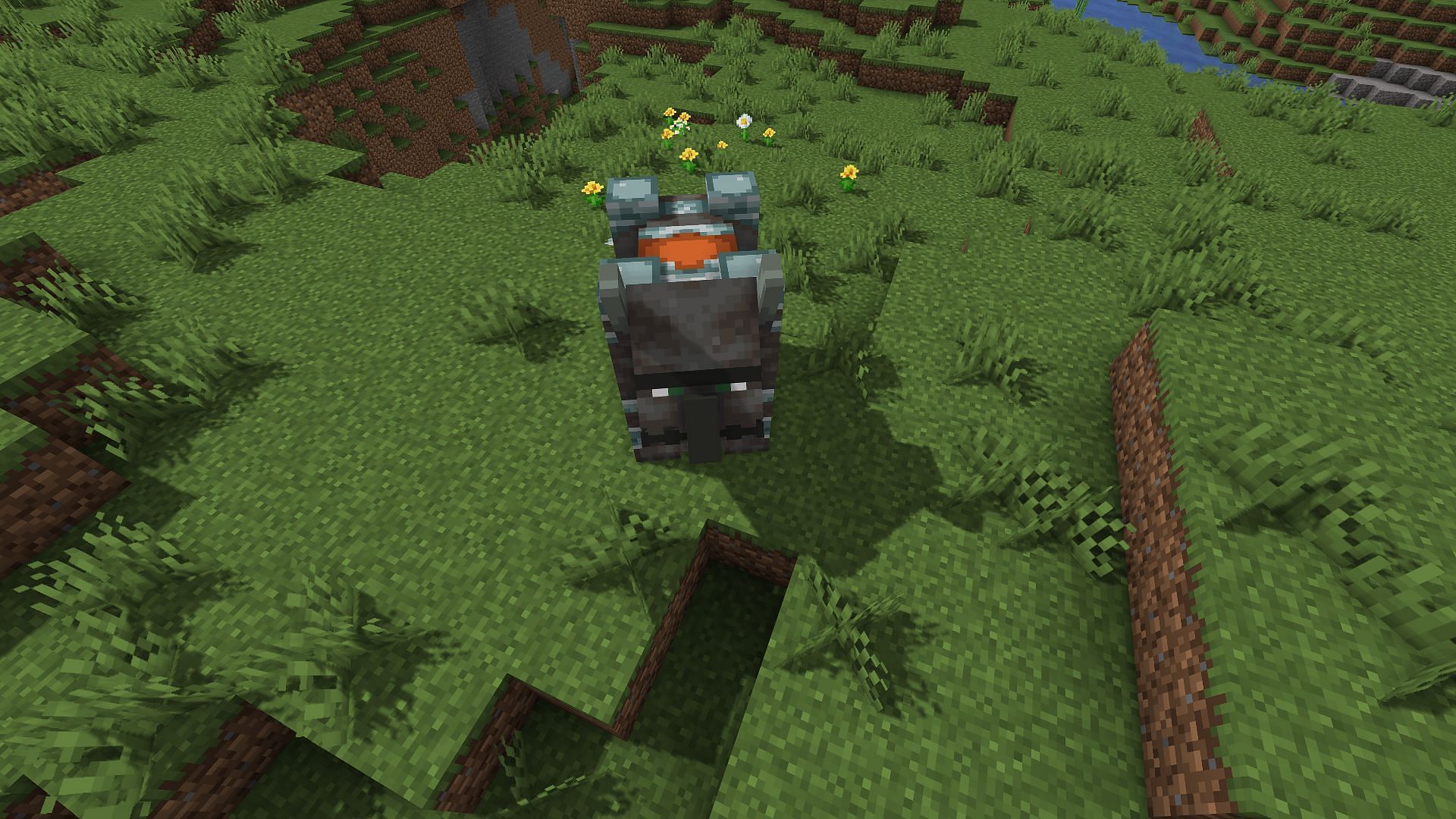 A Ravager, who will always drop a saddle when killed (Image via Minecraft)