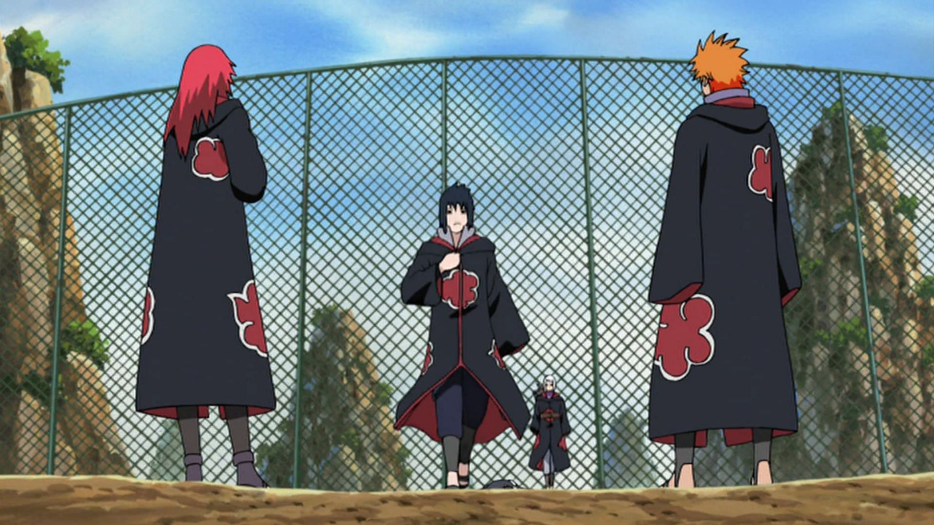 Sasuke being a part of the Akatsuki (image via Masashi Kishimoto/Shueisha, Viz, Naruto)