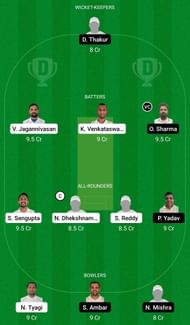 Dream11 Team for Moravian vs Prague Spartans - ECS T10 Czech Republic 2022.