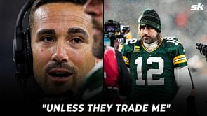 "Unless they trade me" - Aaron Rodgers brushes off rumours of him leaving Green Bay