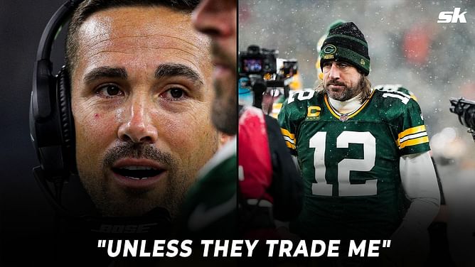 "Unless they trade me" - Aaron Rodgers brushes off rumours of him leaving Green Bay