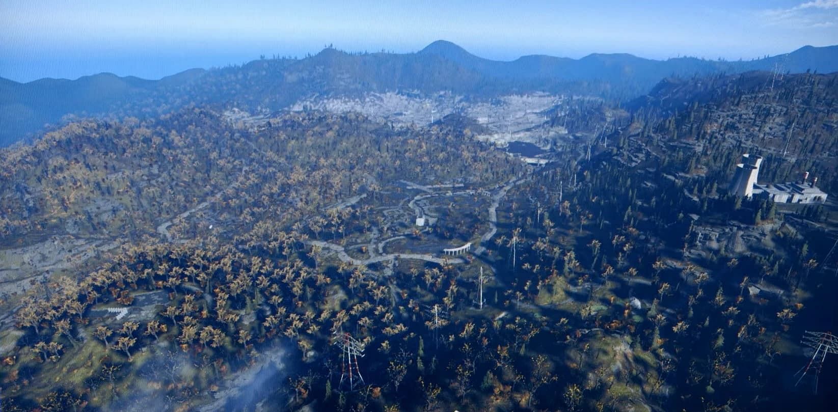 The Forest is the first region players will see in Fallout 76 (Image via Bethesda)