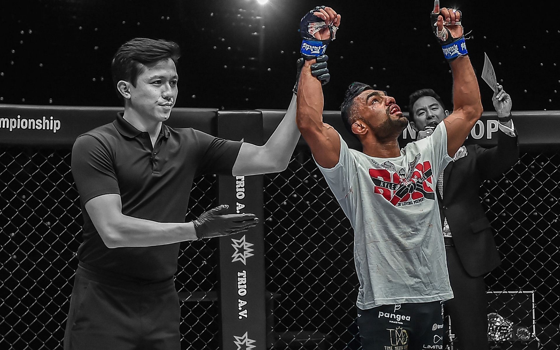 Gurdarshan Mangat claimed a victory to remember at ONE 158. | [Photo: ONE Championship]