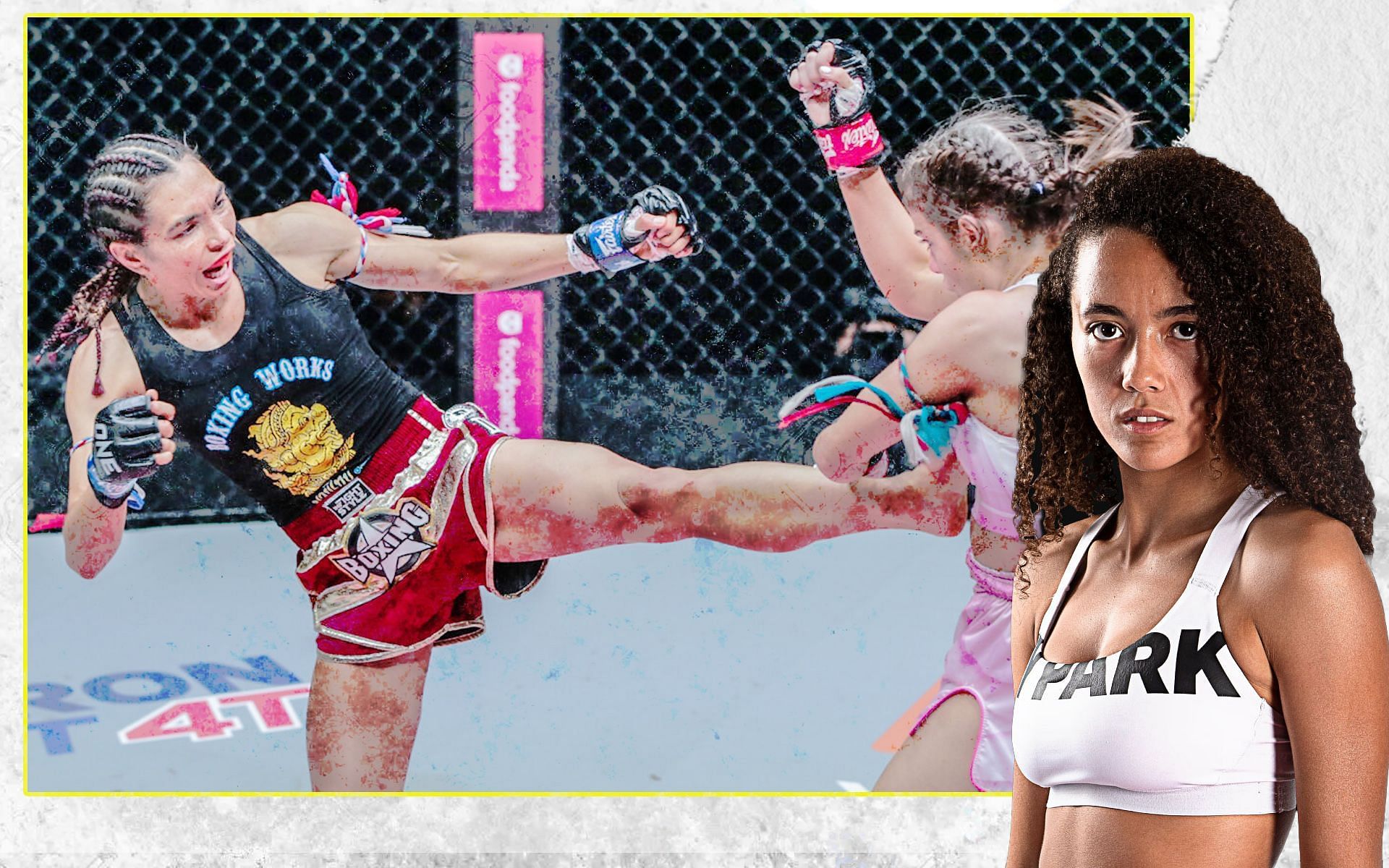 Lara Fernandez (R) believes Janet Todd&#039;s (L) style is closer to kickboxing than Muay Thai. | [Photos: ONE Championship]