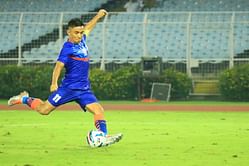 "I just feel old" - Sunil Chhetri quips after scoring his 82nd international goal for India