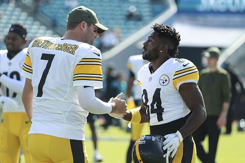 Ben Roethlisberger and Antonio Brown