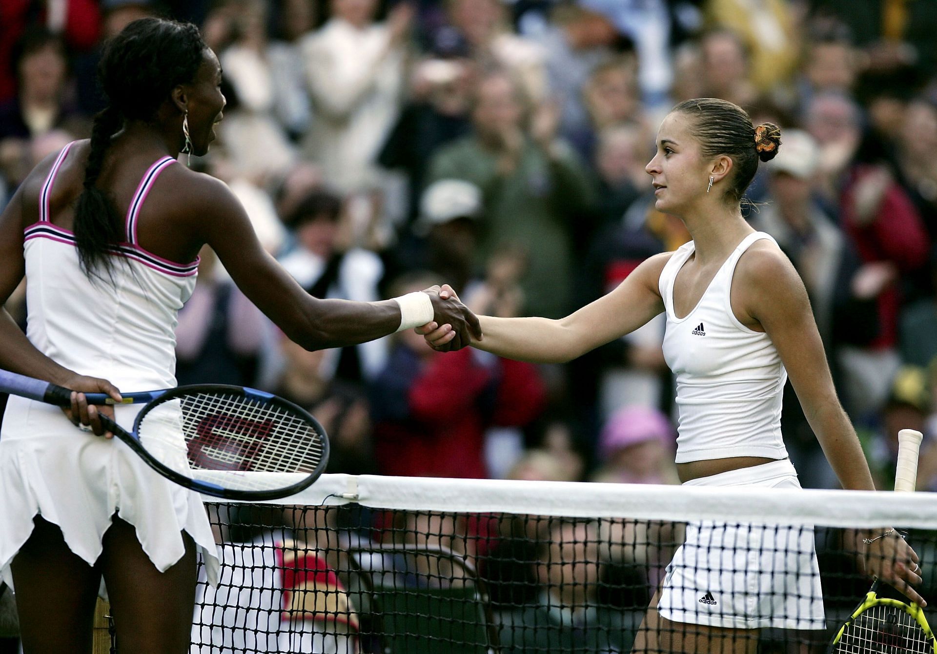 Karolina Sprem beat Venus Williams in the second round of the British Major in 2004