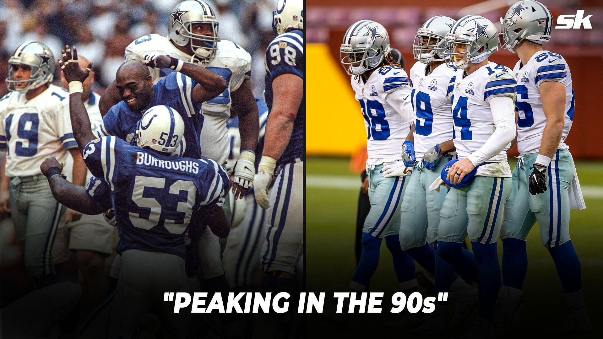 Dallas Cowboys in the 90s compared to present era