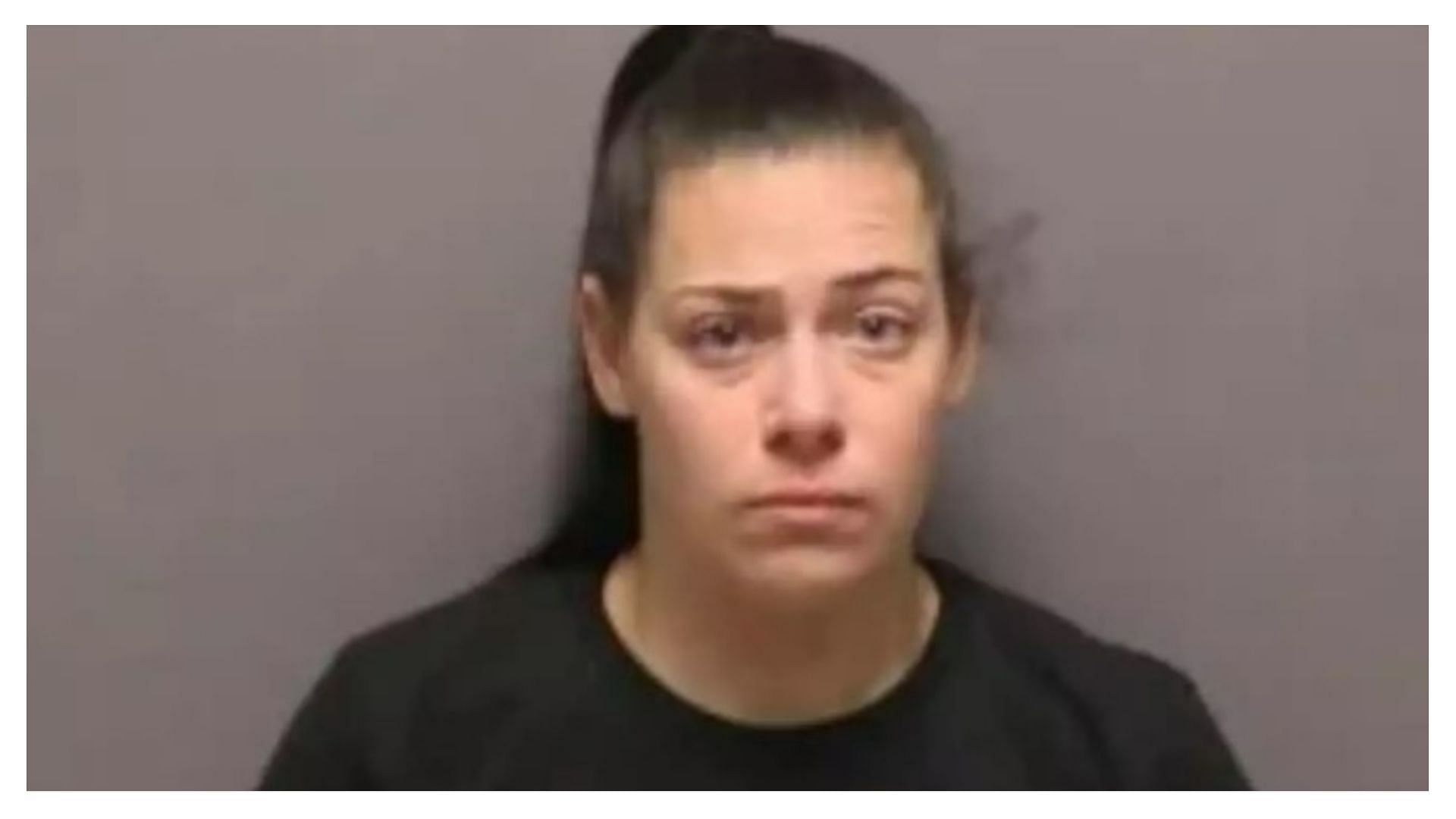 Alyshia Tkacs arrested for abusing a minor over a two-year period (Image via Cranston Police)