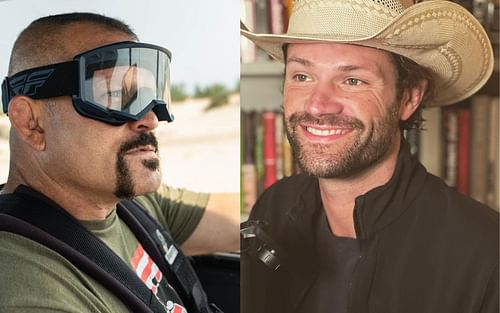 Chuck Liddell (left), Jared Padalecki (right) [Images courtesy @chuckliddell and @jaredpadalecki on Instagram]