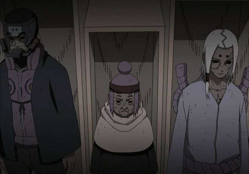 Orochimaru vs Sarutobi, Reanimation jutsu (Edo Tensei), Hiruzen's