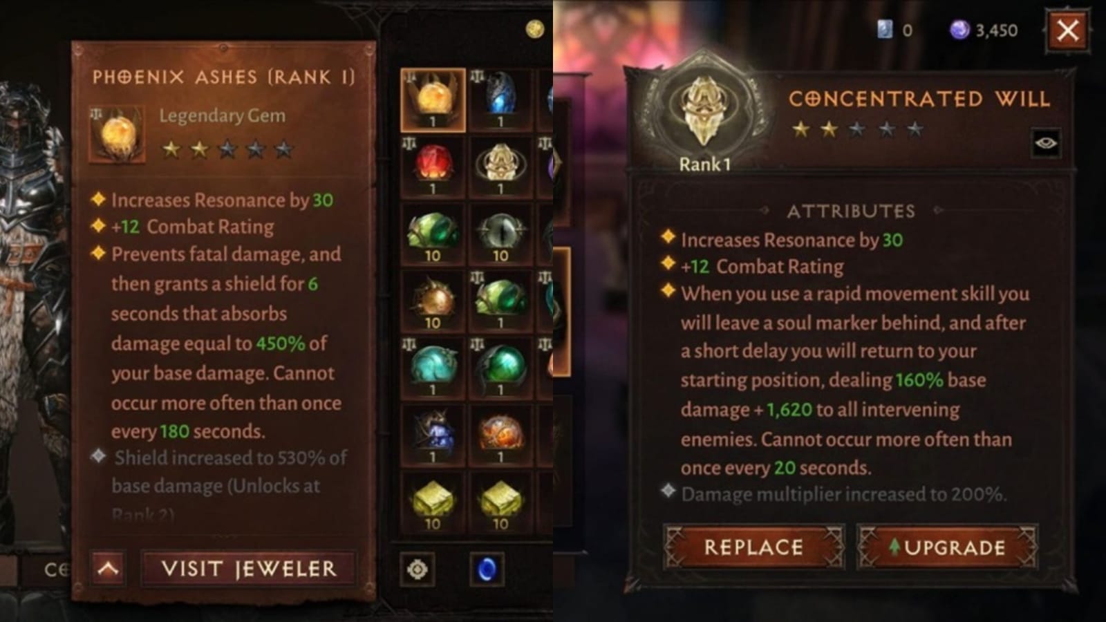 Diablo Immortal What are Legendary Gems, and how to find and upgrade them?