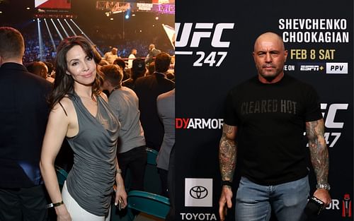 Whitney Cummins (left) Joe Rogan (Right)