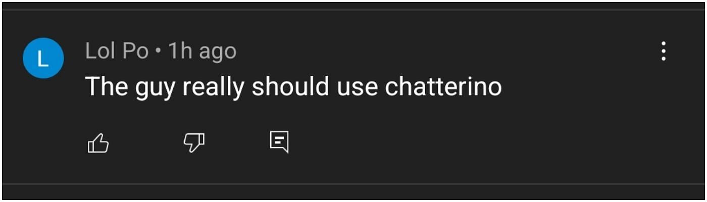 If only Felix used Chatterino, he wouldn&#039;t have these problems (Image via YouTube)