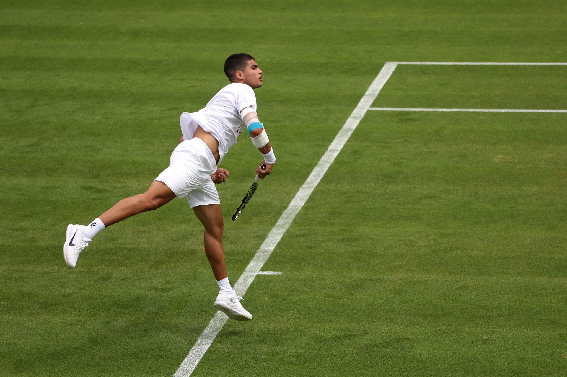 Carlos Alcaraz will take on Jan-Lennard Struff in the first round at Wimbledon