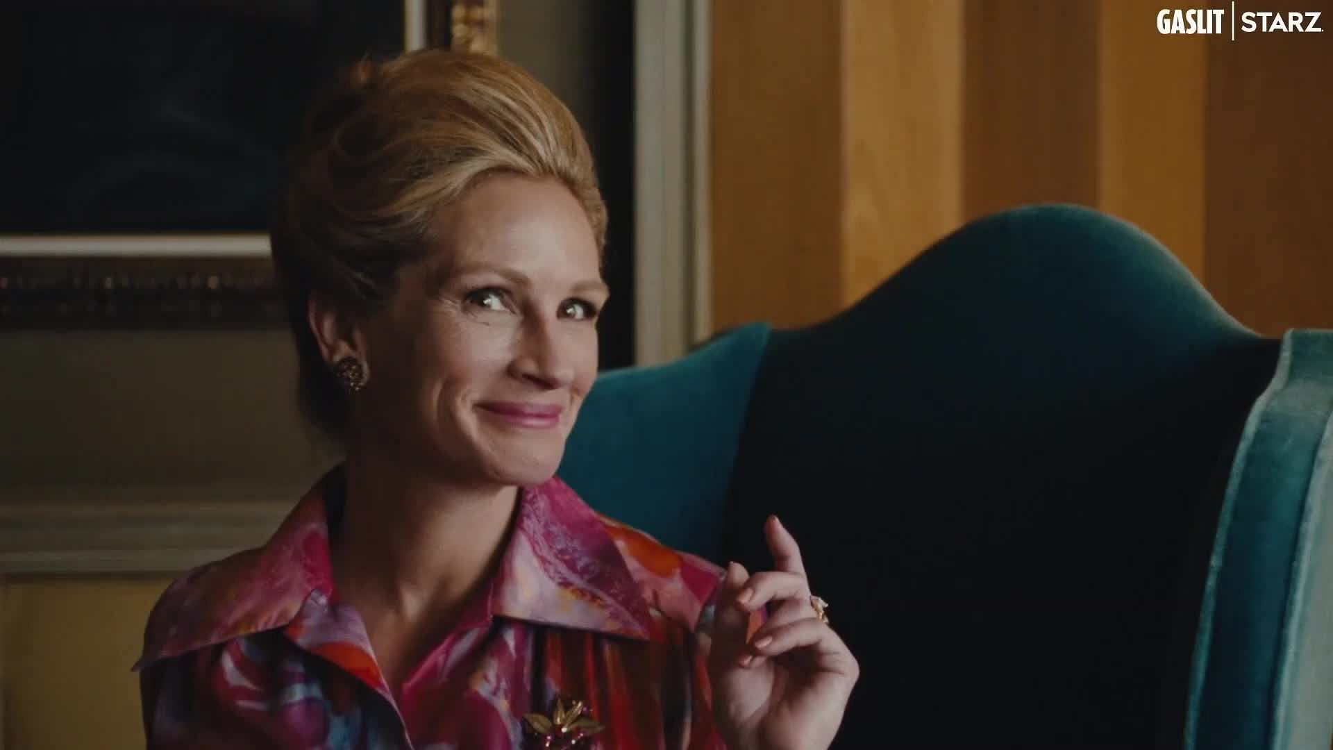 Julia Roberts in Starz&#039;s Gaslit (Image via IMDb)