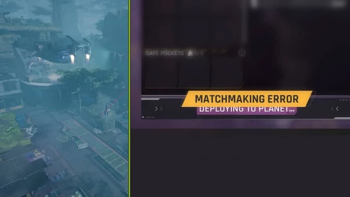 A look at a matchmaking error in The Cycle: Frontier (Image via YAGER)