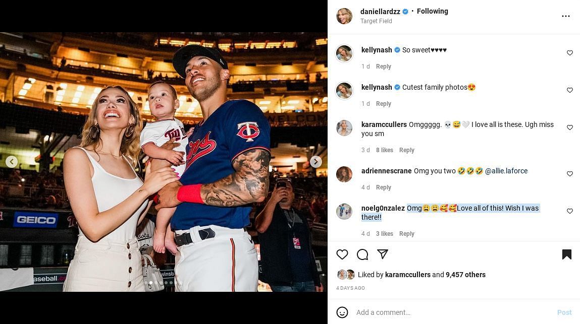 Carlos Correa and wife Daniella Rodriguez announce birth of 1st child, Kylo  Daniel Correa - ABC13 Houston