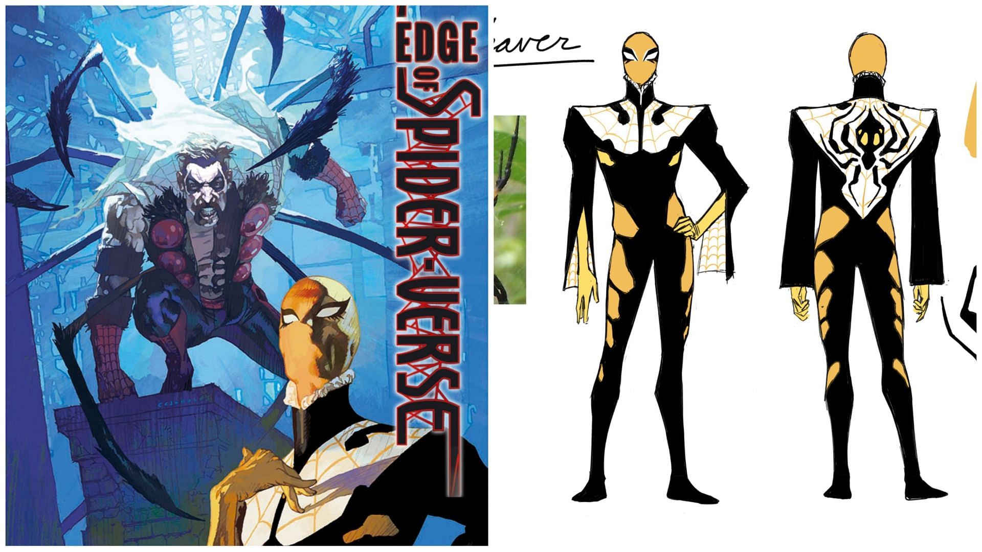 Web-Weaver in Edge of Spider-Verse #5 (Images via Marvel Comics)