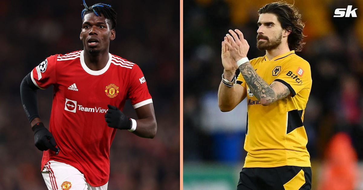 Paul Pogba (left) and Ruben Neves (right)