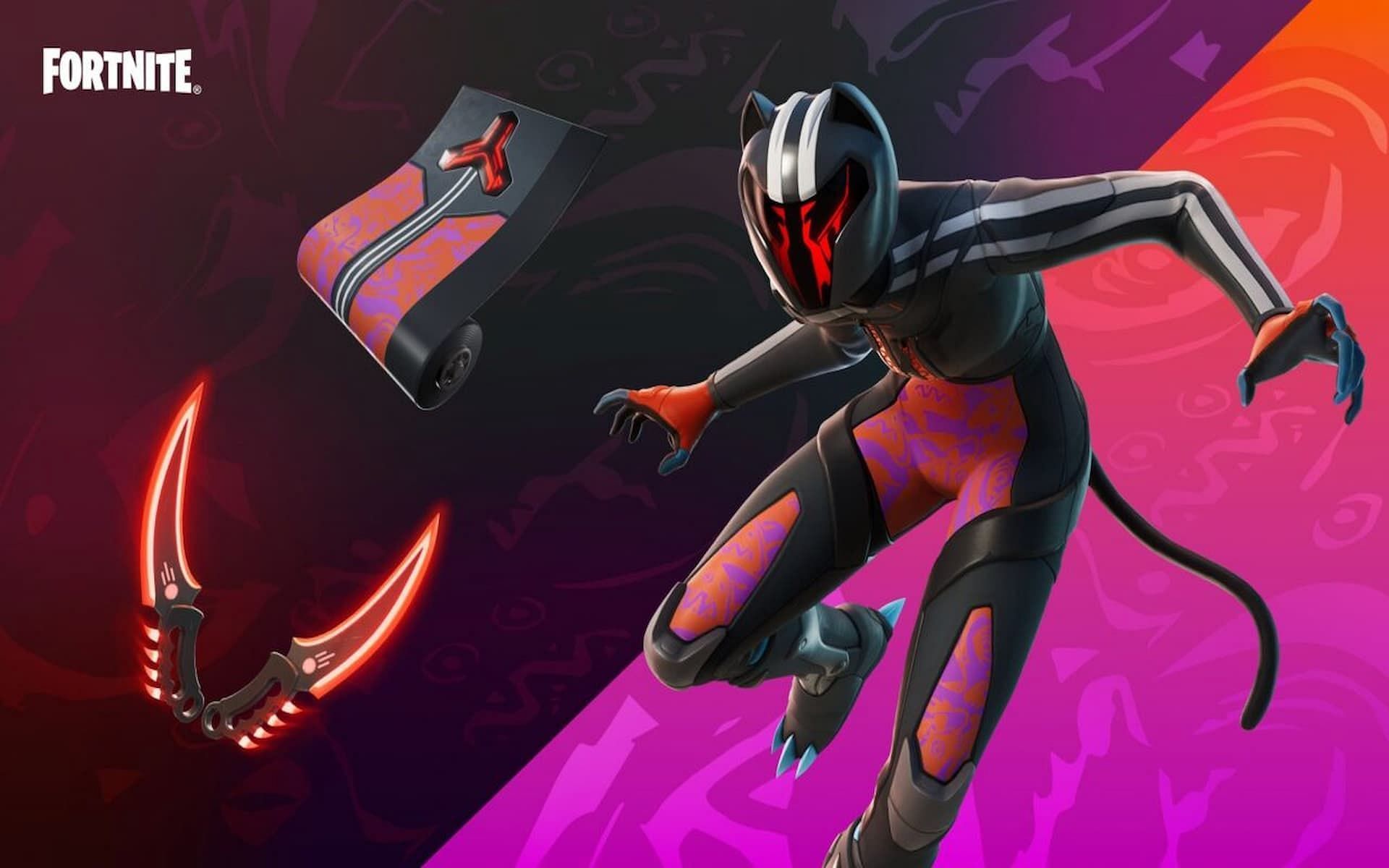 A look at the Operation Black Tabby Bundle in Fortnite (Image via Epic Games)